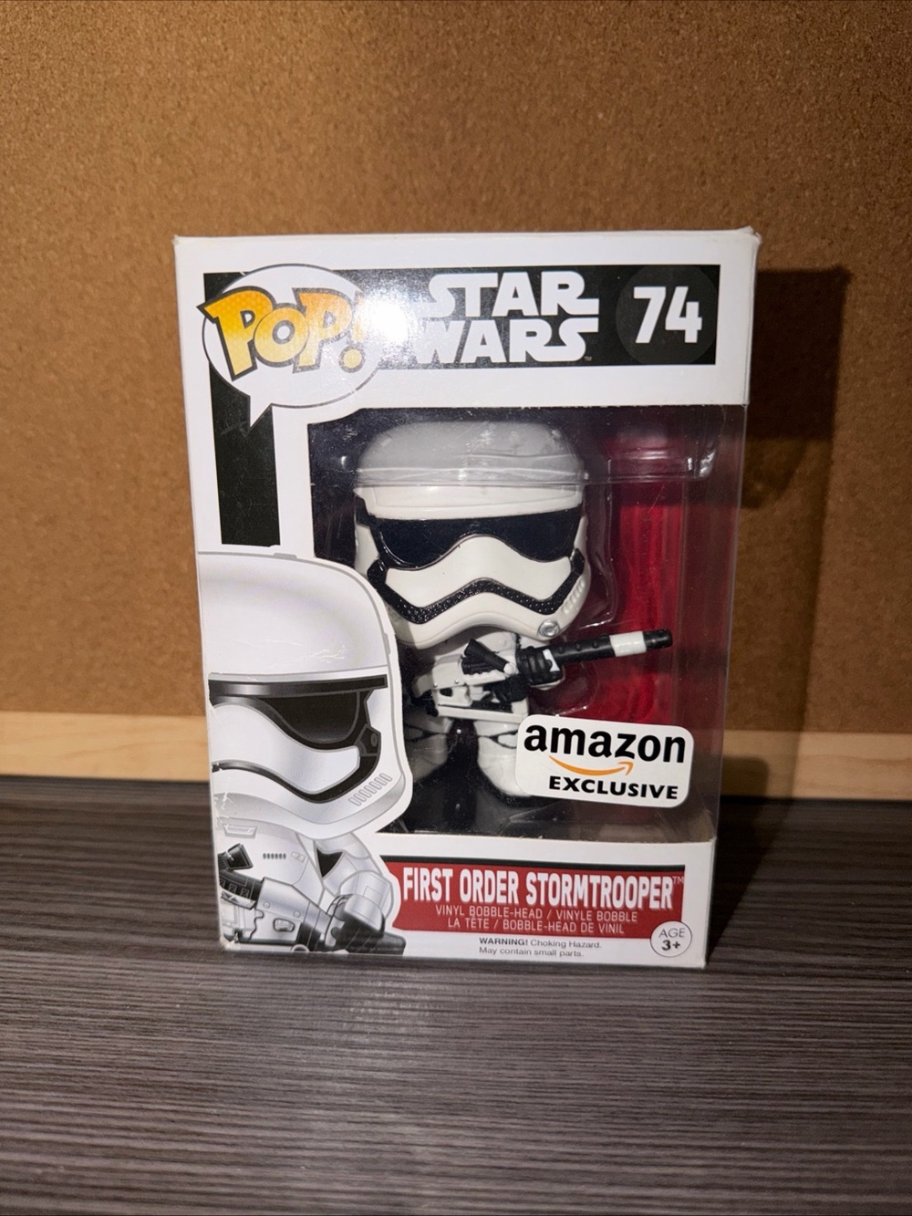 Funko Pop! Vinyl: Star Wars - First Order Stormtrooper Amazon (Exclusive) #74